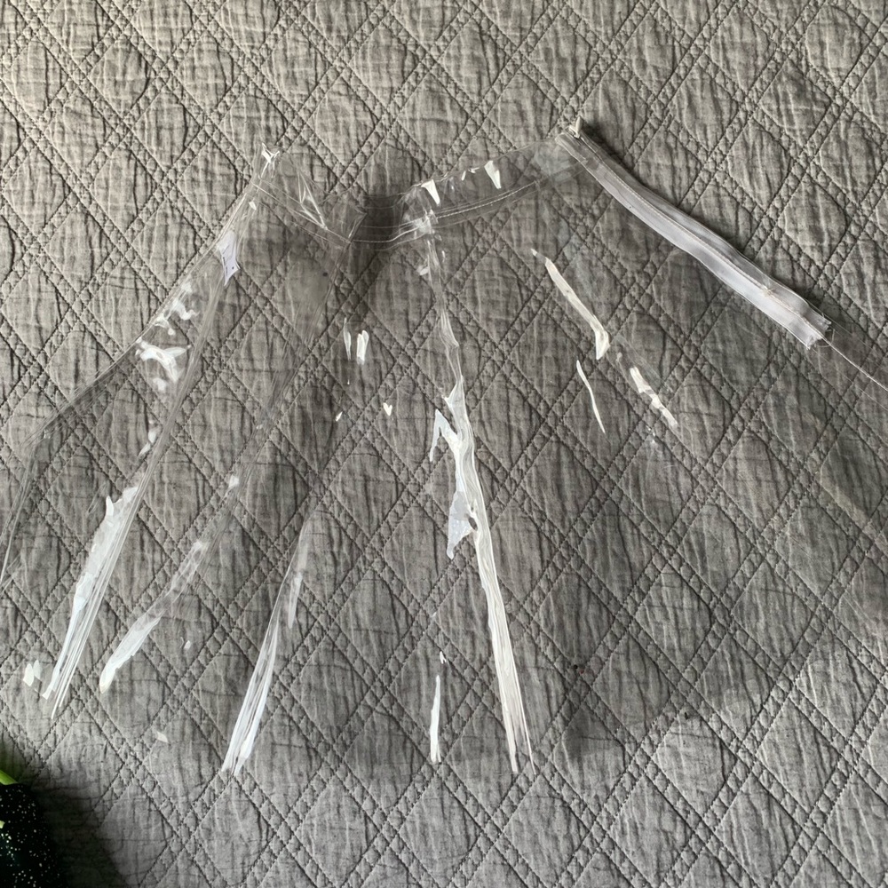 American apparel PVC skirt size small